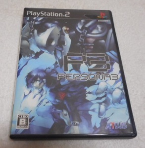 PS2 ペルソナ3 used 箱&解説書&ハガキ