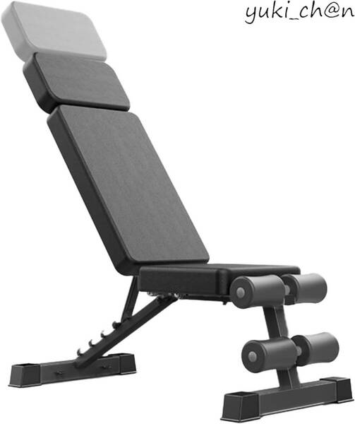 トレーニングベンチ インクラインベンチ 耐荷重300KG ダンベルベンチ ベンチプレス台 角度調節 組立超簡単 折り畳み式 収納便利 筋トレ