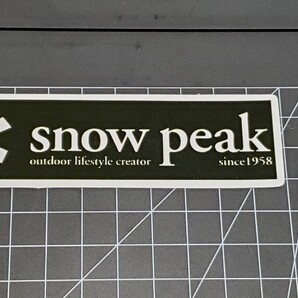 snowpeak スノーピーク キャンプステッカー 防水ステッカー シール 登山 キャンプ用品 ステッカー 3枚同時購入でランダムでプレゼント