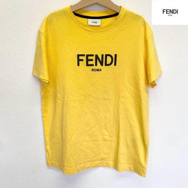 4699 美品 フェンデイ キッズ Tシャツ タグ付 10A/150cm