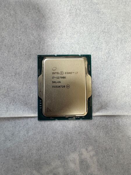 Core Intel CPU12700k