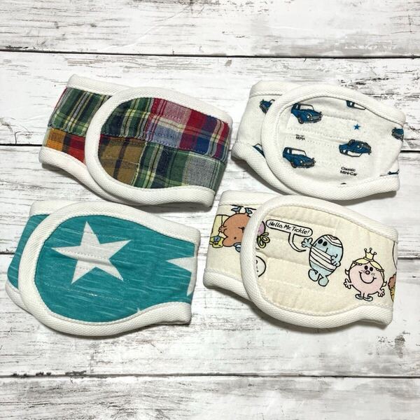 【送料無料】4枚セット 小型犬 犬 マナーベルト マナーウェア 犬服 ハンドメイド パピー 子犬 仔犬 ペット