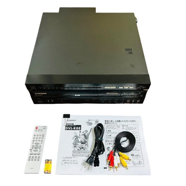 Pioneer DVD/LDコンパチブルプレーヤー カラオケ対応 DVL-K88