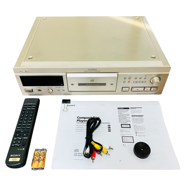 SONY CDプレイヤー CDP-XA30ES