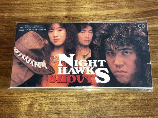 送料込み NIGHT HAWKS ナイト・ホークス / SHOUT シャウト 風魔の小次郎 聖剣戦争篇 8cm SCD 恐らく未開封 即決