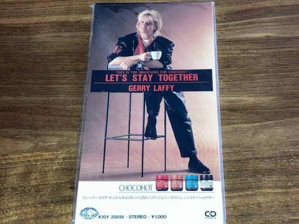 送料込み GERRY LAFFY ジェリー・ラフィー / LET'S STAY TOGETHER 8cm SCD 恐らく未開封 即決