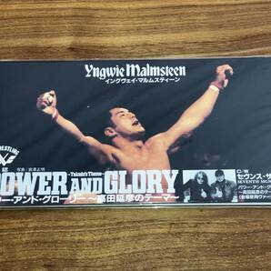送料込み イングヴェイマルムスティーン / POWER AND GLORY 高田延彦のテーマ 8cm SCD 恐らく未開封 即決