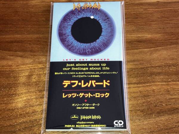 送料込み Def Leppard デフ・レパード /レッツ・ゲット・ロック 8cm SCD 即決