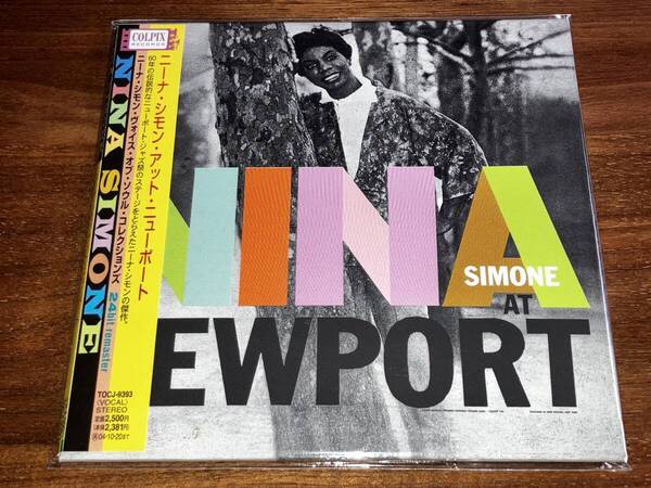 送料込み Nina Simone ニーナ・シモン / ニーナ・シモン・アット・ニューポート 紙ジャケット仕様 即決