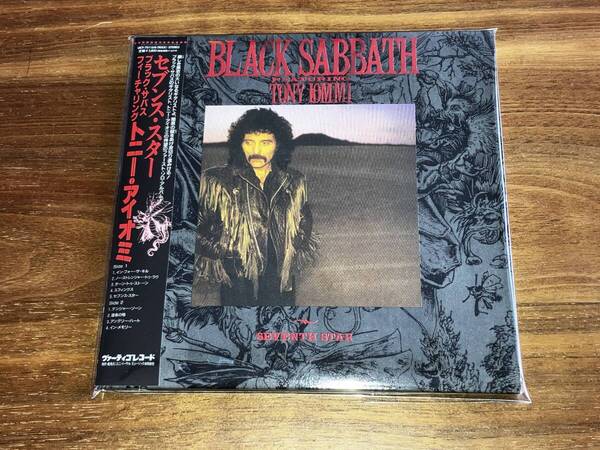 送料込み トニー・アイオミ Black Sabbath ブラック・サバス / セヴンス・スター デラックス・エディション 紙ジャケット2SHM-CD仕様