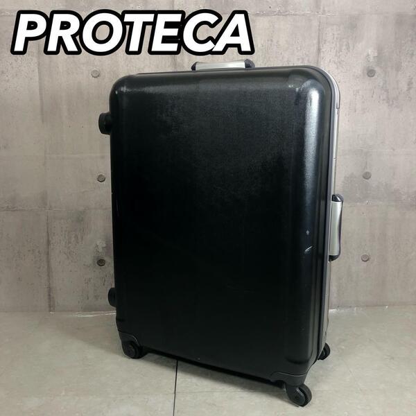 PROTECA プロテカ ACE エース エキノックス スーツケース キャリーケース ブラック 大容量 TSAロック 4輪 約120L ガンメタリック