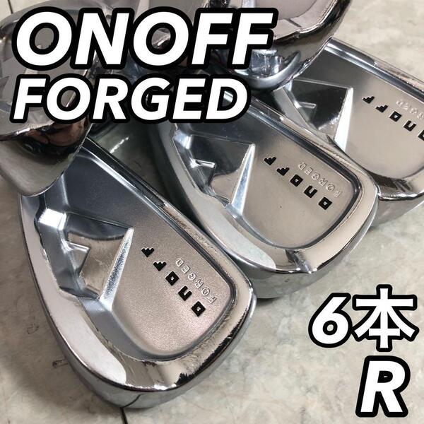 ONOFF オノフ FORGED フォージド 男性 メンズ ゴルフアイアン6本セット 右利き用 R カーボン MP-711 初心者 デビュー 入門