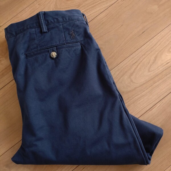 POLO RALPH LAUREN ツイルパンツ/チノ/古着/W36L32【L4552】