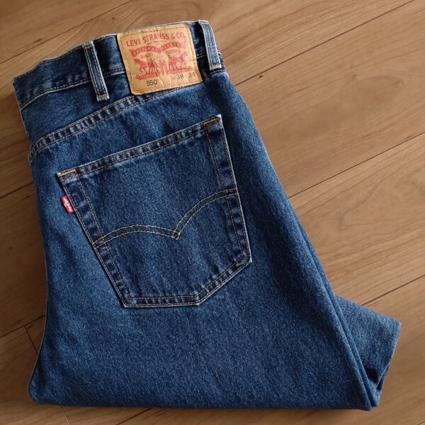 Levi's 550ジーンズ/RELAXED FIT/古着/実寸W38L30【L4564】