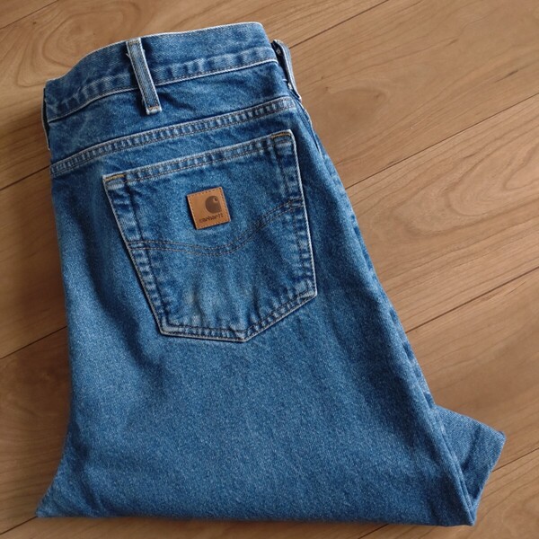 Carhartt デニムパンツ/TRADITIONAL/古着/実寸W38L30【L4593】