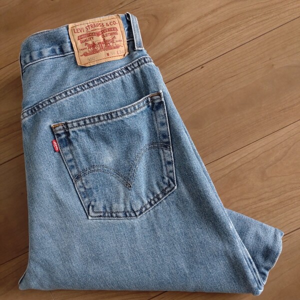 Levi's 550ジーンズ/RELAXED/08年製/古着実寸W34L30【L4608】
