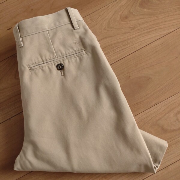 DOCKERS チノスラックス/D3/2タック/古着/実寸W31L28【L4686】