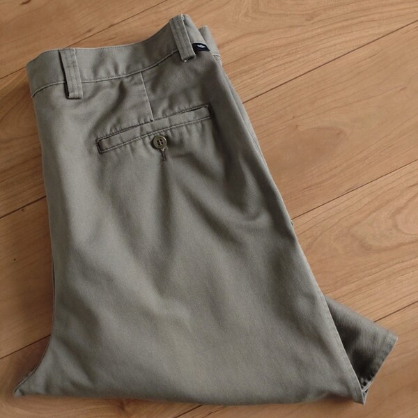 DOCKERS チノスラックス/2タック/RELAXED/古着/実寸W36L29【L4687】