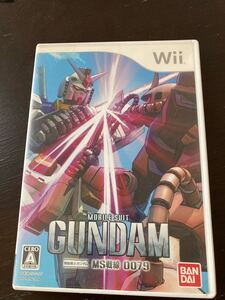 中古品 長期保管品 送料660円 機動戦士ガンダム MS戦線0079 B Wii ソフト 任天堂