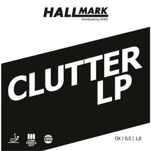 黒 Hallmark CLUTTER LP 卓球 粒高 ラバー イボ F4