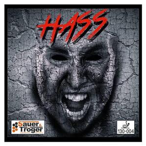 黒 1.8 Hass 卓球 ラバー 表 ソフト ザウエル&トレーガー T2