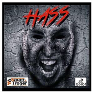 黒 1.8 Hass 卓球 ラバー 表 ソフト ザウエル&トレーガー KK5