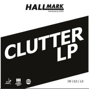 赤 Hallmark CLUTTER LP 卓球 粒高 ラバー イボ R4