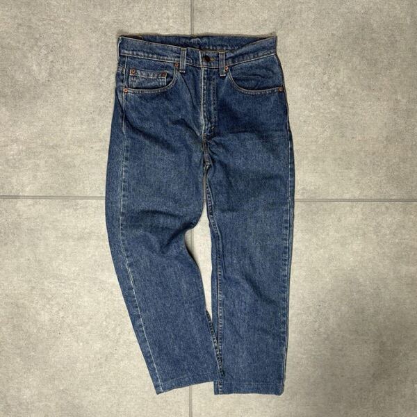 Levi's 505-0217 デニム 90s USA製 エルパソ工場 リーバイス 色残り抜群 ジーンズ 最終モデル インディゴ ストレート W31