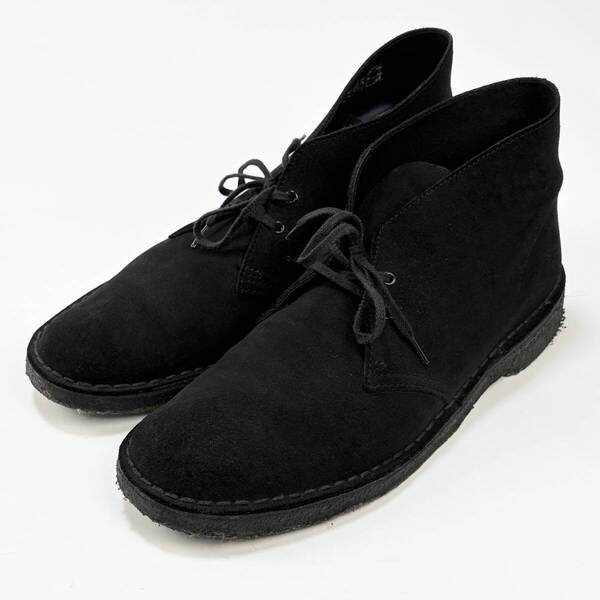 CLARKS ORIGINALS / クラークス オリジナルズ DESERT BOOT / デザートブーツ 31691 UK10 ブラック スエード チャッカブーツ SSM5073