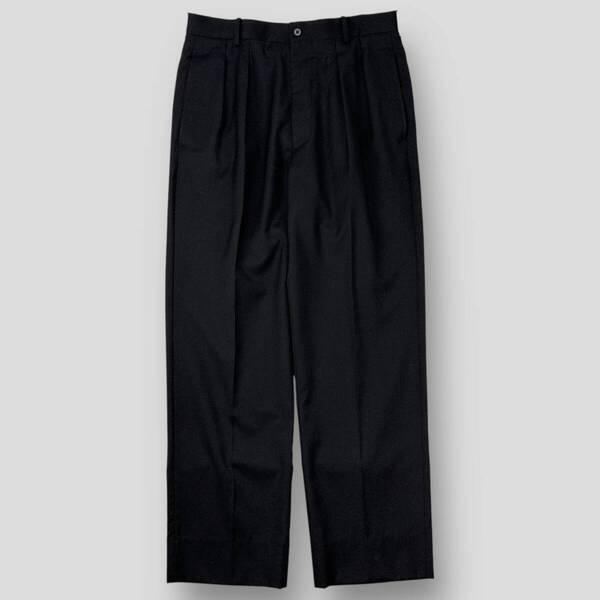 極美品 MAATEE&SONS x LiNN マーティーアンドサンズ リン 24SS EX. 永遠スラックス / FOREVER SLACKS WOOL SILK MTLI4103-0203 2 SSM5395