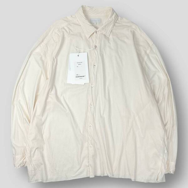 新品未使用 KANEMASA PHIL. カネマサフィル 25SS 46G Artisan L/S Shirt アルチザン ロングスリーブシャツ KM25S-014 L ECRU 長袖 SSM5421