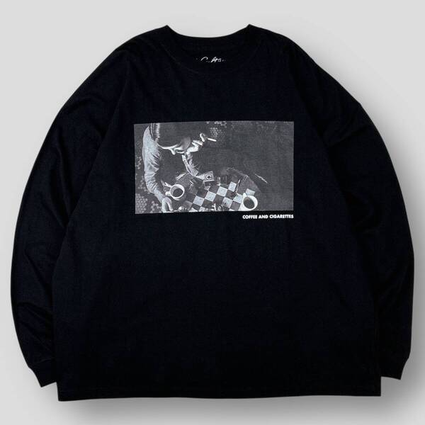 極美品 JIM JARMUSCH x 10 Culture 23SS MOVIE PHOTO LONG SLEEVES ロングスリーブTシャツ GMM70800 XL ブラック 10C ADAM ET ROPE SSM5015