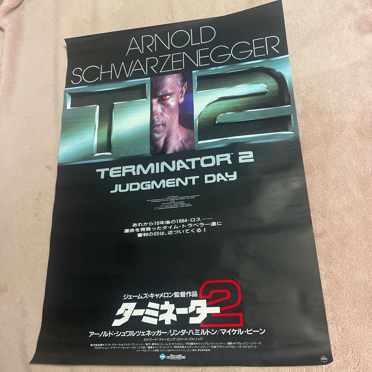 公式サイト ターミネーター B2 日本版公開当時ポスター ポスター