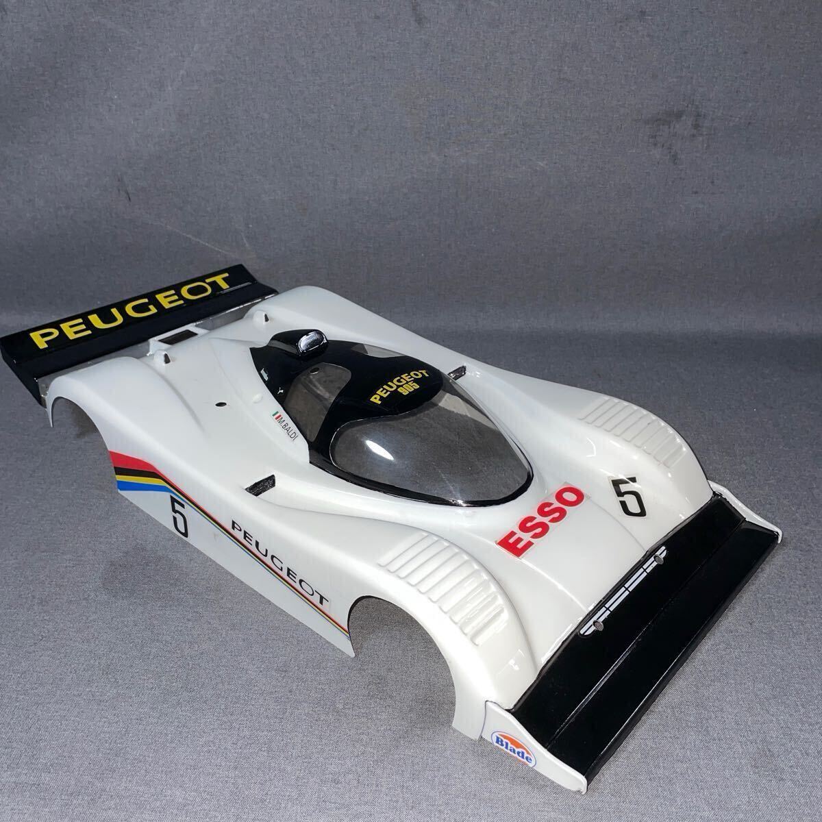 TAMIYA　F103 用 プジョー 905 Cカー ボディ 未使用 組み立品 TAMIYA F103 用 プジョー 905 Cカー ボディ 未使用 組み立品