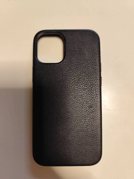 【2個・カメラカバー有】 iPhone12miniケース 黒ブラック(ESR革)