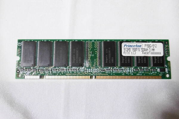 動作確認済み ◆◇◆ PC133 SDRAM 512MB ◆◇◆ Princeton P186G-512