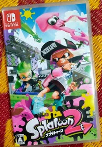 Swich スプラトゥーン2 オリジナル ステッカー 未使用 極美品 送料無料 即日発送