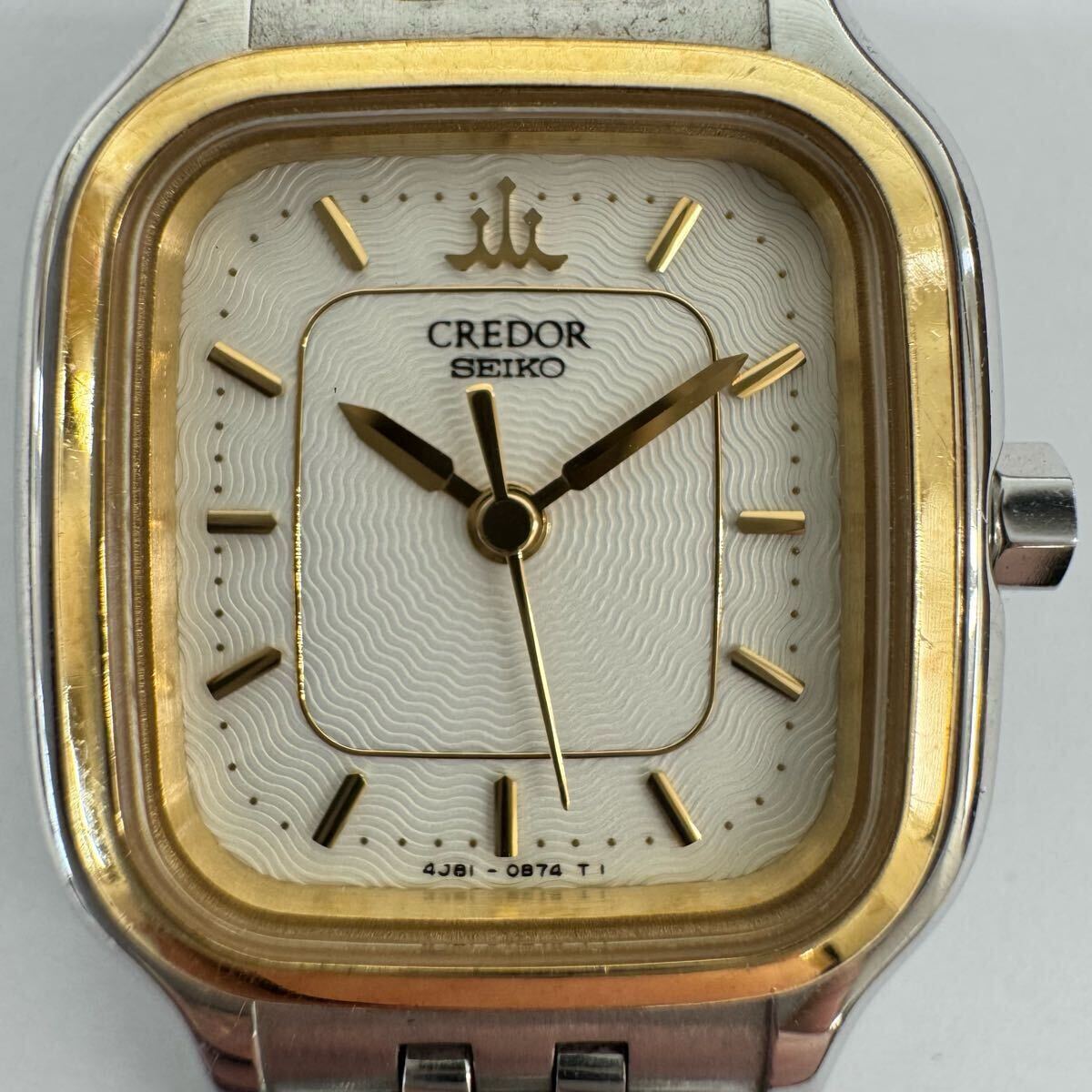 【上品】 Yahoo!オークション -「seiko 4j81」の落札相場・落札価格 クレドール