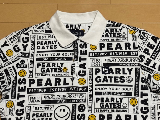 中古 レディース パーリーゲイツ PEARLY GATES 半袖ポロシャツ 2