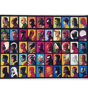 002A3 アベンジャーズ マーベルレジェンド ポスター ヒーロー ランダム