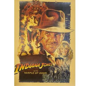 K136A3 インディ・ジョーンズ 魔宮の伝説 映画 ポスター ハリソンフォード