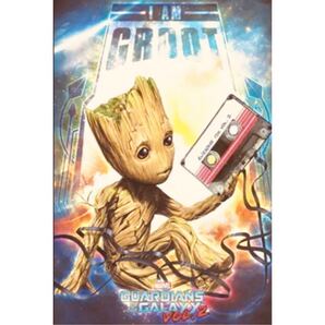 K011A3 ガーディアンズオブギャラクシー 映画 ポスター グルート クラフト