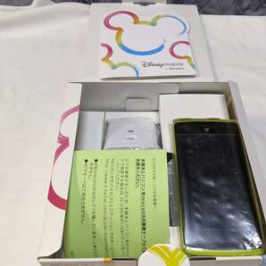 【新品・未使用】Disney Mobile on docomo N-03E グリーン 本体 Androidスマホ