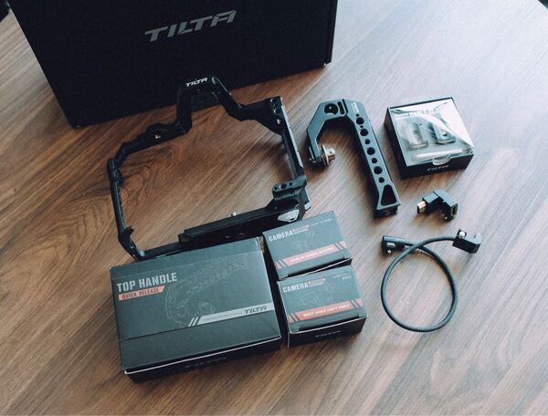 【良品】Tiltaケージ BMPCC6KPRO Tilta RIGセット リグ ブラックマジックデザイン