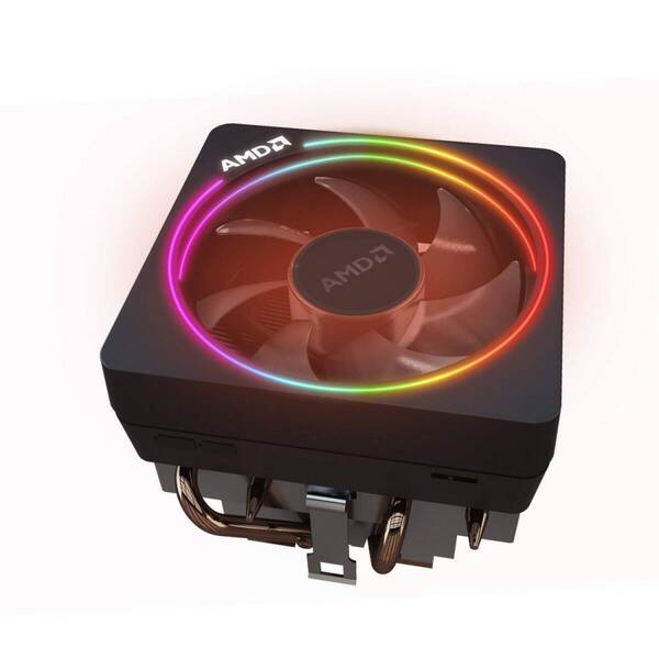 送料無料 AMD Ryzen Wraith Prism RGB LED CPUクーラー AM4 4ピン 純正CPUクーラー リテールCPUクーラー