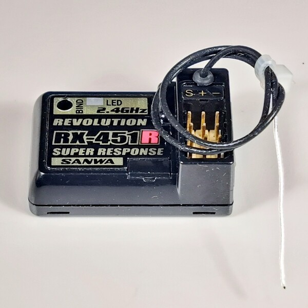 送料込み RX-451R サンワ 受信機 2.4GHz FH-3 SANWA