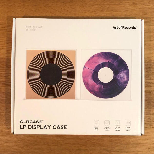 ART OF RECORDS / CLRCASE-WHT(レコード盤面・ジャケットの芸術性をディスプレイする)新品
