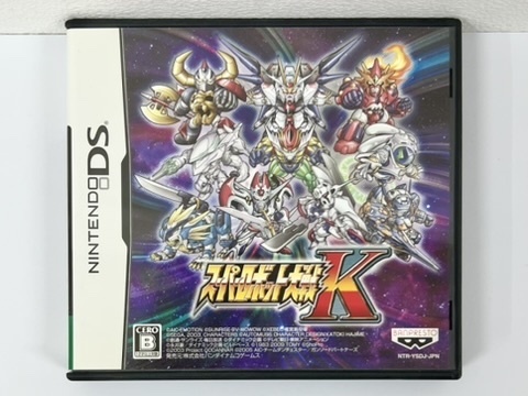 ニンテンドーDS ソフト スーパーロボット大戦K