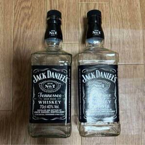 空瓶 空ビン ジャックダニエル ウイスキー 2本