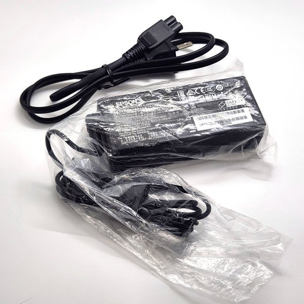 美品 エプソン EPSON ACアダプター A461H 24V~1A 外径約6.5mm 内径約4.5mm センターピンあり (PX-S05B PX-S05W カラリオミー PF-71)